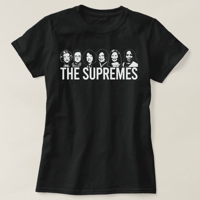 Camiseta SUPREMOS Ketanji Brown Jackson SCOTUS RBG ACB  (Diseño del anverso)