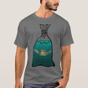 Camiseta Supresión plástica