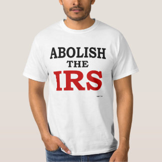 Camiseta Suprima el IRS