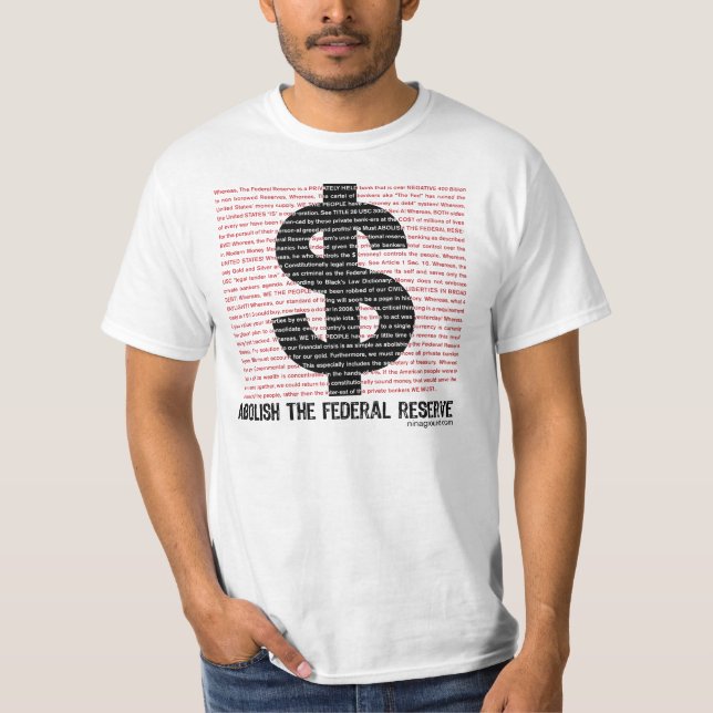 Camiseta Suprima Federal Reserve 2,0 (Anverso)