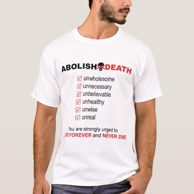 Camiseta Suprima la muerte (Anverso)