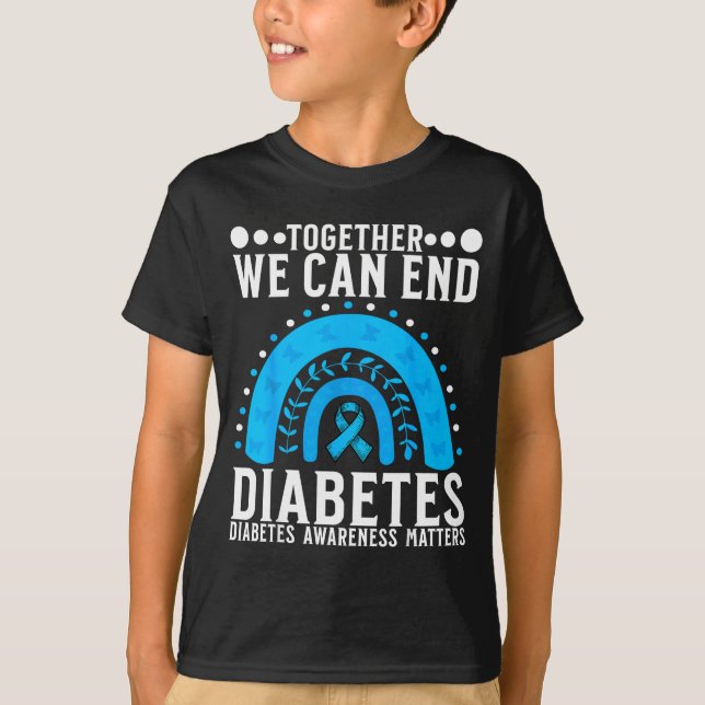 Camiseta Suprt Diabetes Awareness Month For Diabetes Women  (Anverso)