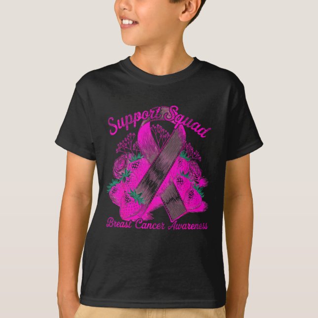 Camiseta Suprt Squad Breast Cancer Awareness Nk Ribbon Wome (Anverso)