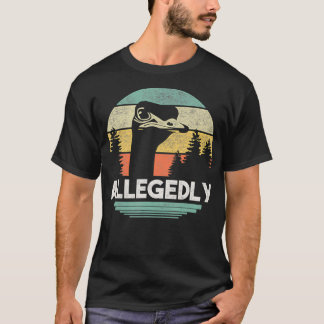 Camiseta Supuestamente Ostrich T Shirt Funny Bird Lover