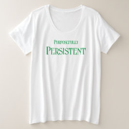 Camiseta supuestamente Persistente