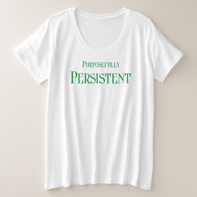 Camiseta supuestamente Persistente (Anverso del diseño)