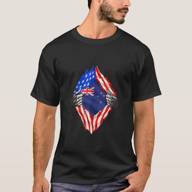 Camiseta Supuesto Patrimonio De Nueva Zelanda Raíces De Nue (Anverso)