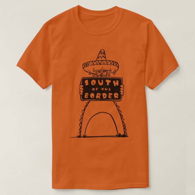 Camiseta Sur de la frontera 1 (Diseño del anverso)
