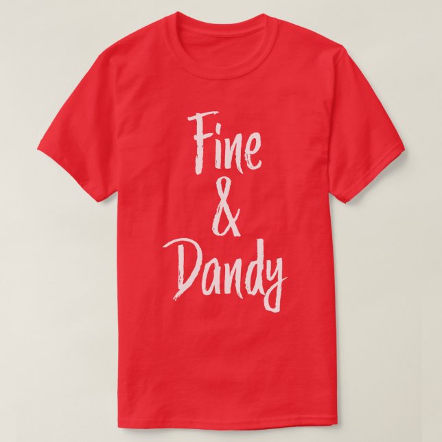 Camiseta Sur fino y dandy (Diseño del anverso)