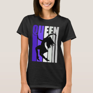 Camiseta Surco colorido de cumpleaños de la Reina de la dan