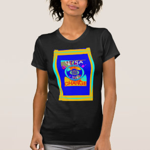 Camiseta Surco psicodélico: energía abstracta de arte pop