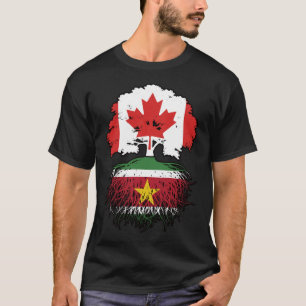 Camiseta Surcos de árbol canadiense de Surinam