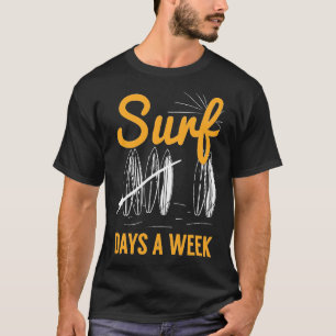 Camiseta Surf 7 días a la semana