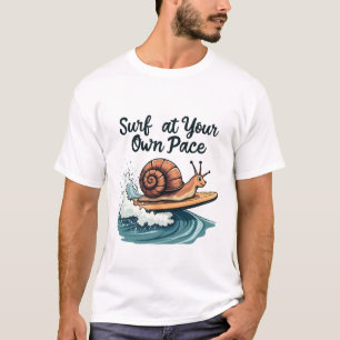 Camiseta Surf A Tu Propio Ritmo De Surf