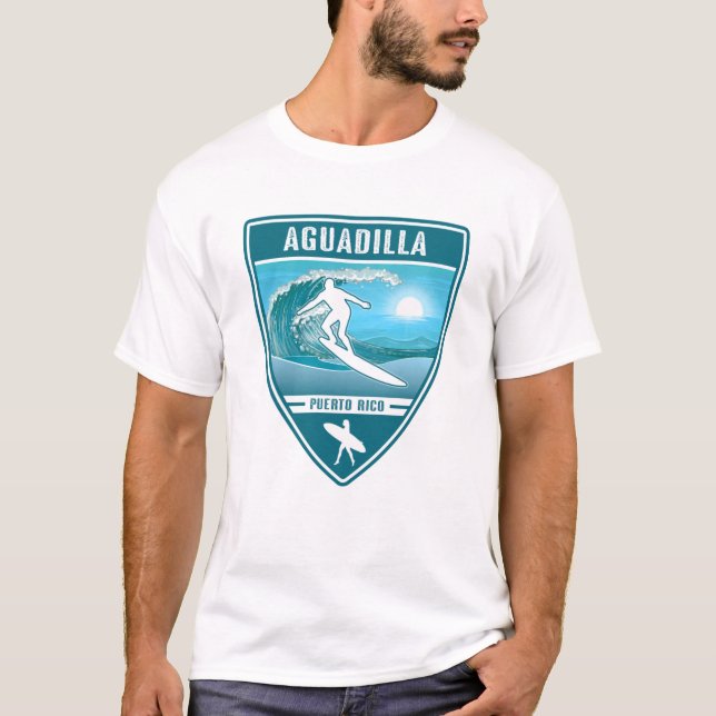 Camiseta Surf Aguadilla Puerto Rico (Anverso)