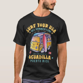 Camiseta Surf Aguadilla Puerto Rico Tour USA