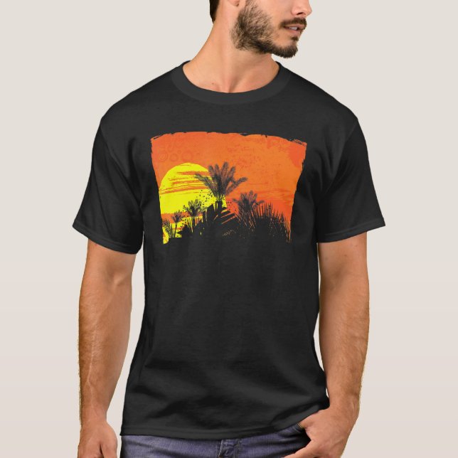 Camiseta Surf Bajo El Sol (Anverso)