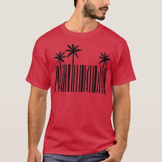 Camiseta Surf barcode surf design T
