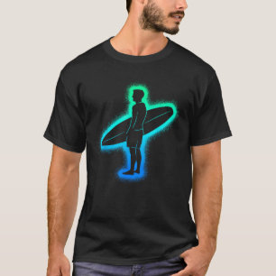 Camiseta Surf Beach Surfboard Surfistas Hombres Niños Surfi