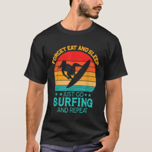 Camiseta Surf Beach Surfing Surfer Surfboard Wave Ocean