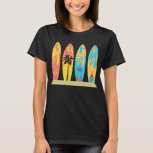 Camiseta Surf Beach Time Sea Surfing Sun & Sand Palm Trees