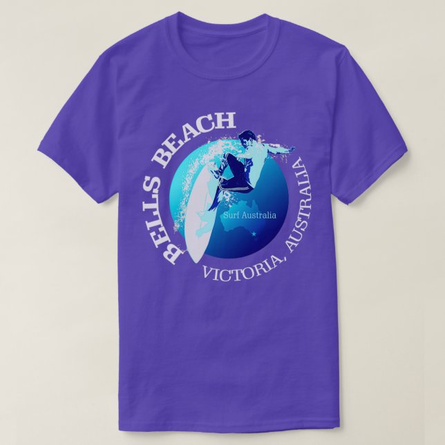 Camiseta Surf Bells Beach SRF (Diseño del anverso)