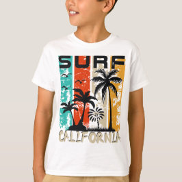 Camiseta Surf California Bliss: Subir a las olas