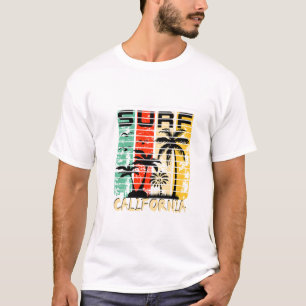 Camiseta Surf California Retro Palm Tree