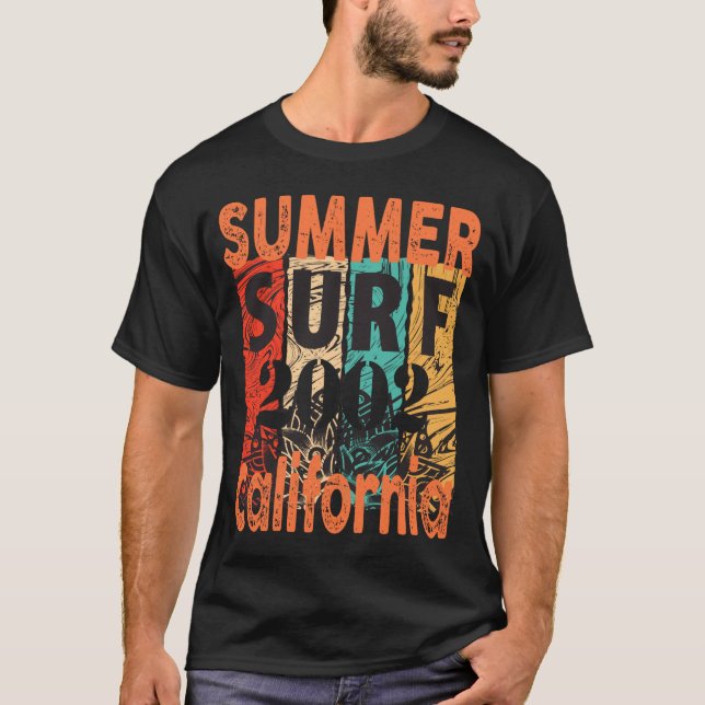 Camiseta Surf California Summer Time 2022 - Verano 2022  (Anverso)