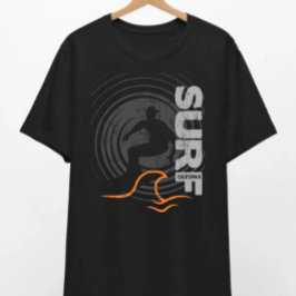 Camiseta Surf California Unisex T-Shirt