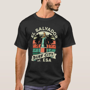 Camiseta Surf City El Salvador Waves