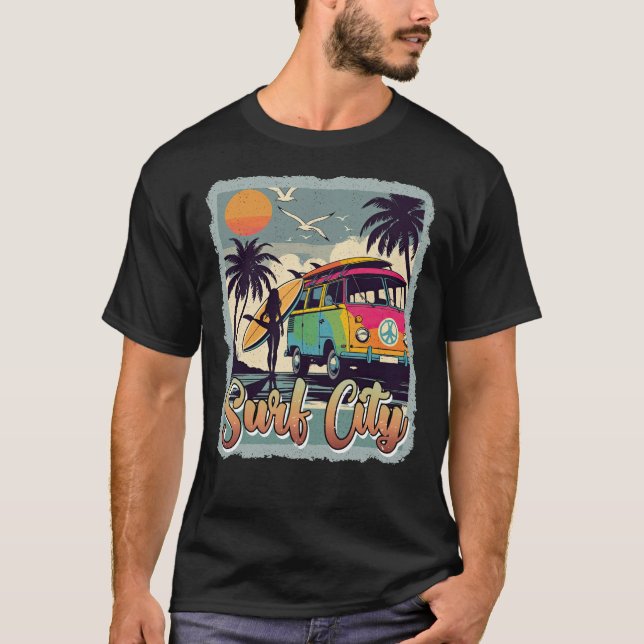 Camiseta Surf City Graphics (Anverso)