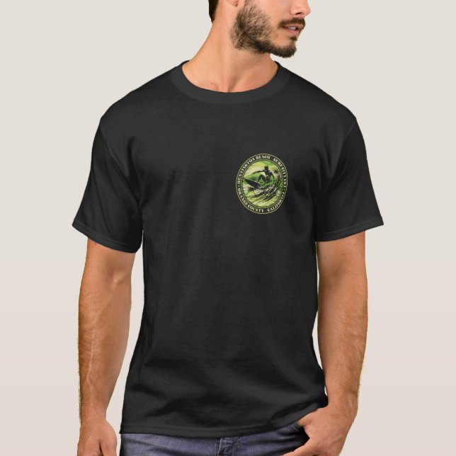 Camiseta Surf City USA, Huntington Beach, California (Anverso)