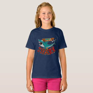 Camiseta Surf con tiburón