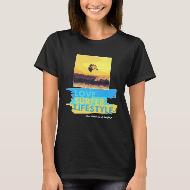 Camiseta Surf Culture Windsurfer Design Premium (Anverso)
