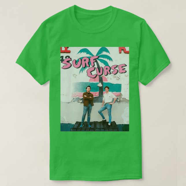 Camiseta Surf curse oil painting design (Diseño del anverso)