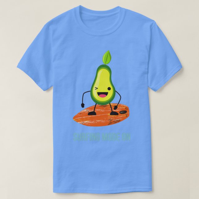 Camiseta Surf Cuta Aguacate (Diseño del anverso)
