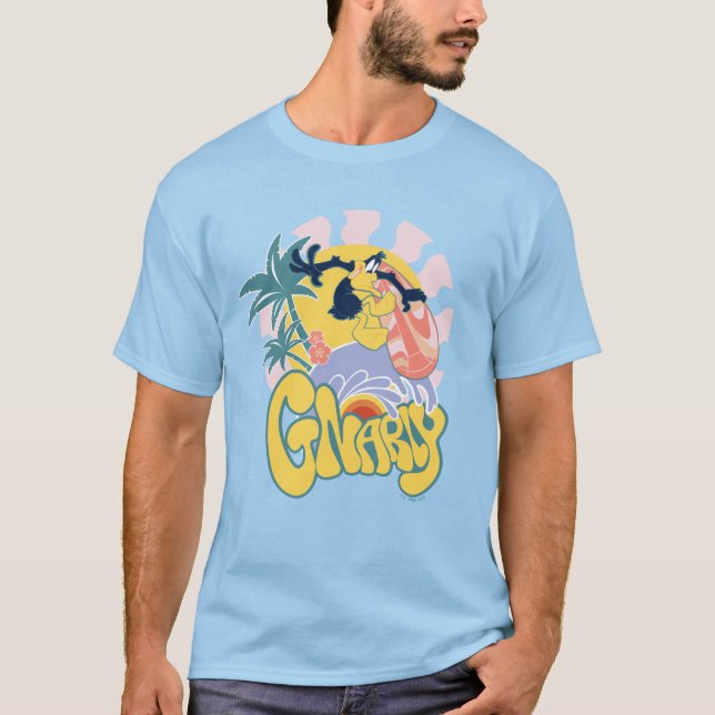 Camiseta Surf DAFFY DUCK™ - Gnarly (Anverso)