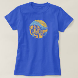Camiseta SURF de BAJA CALIFORNIA para mujeres