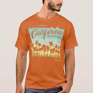 Camiseta Surf de California Surfing Beach Verano Vintage Re