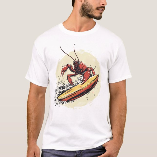 Camiseta Surf de cigalas (Anverso)