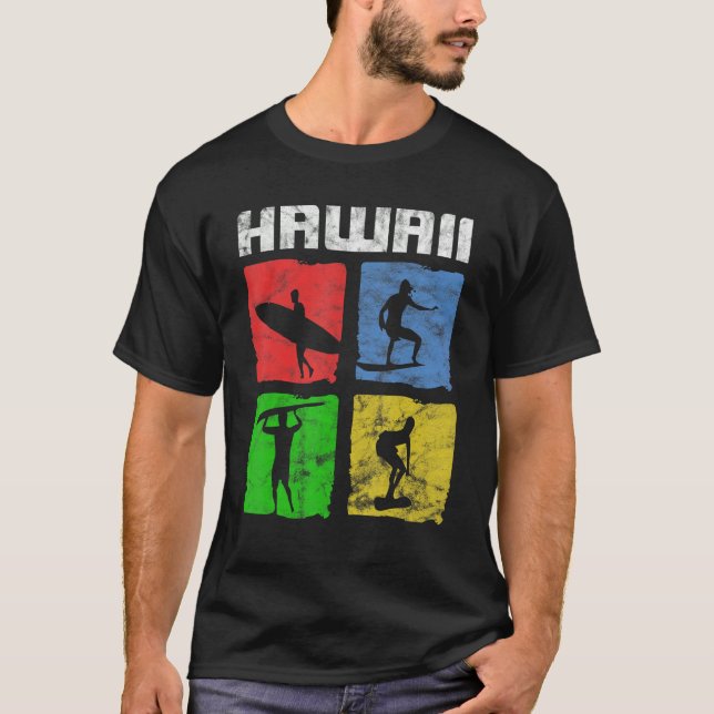 Camiseta Surf de Hawái (Anverso)