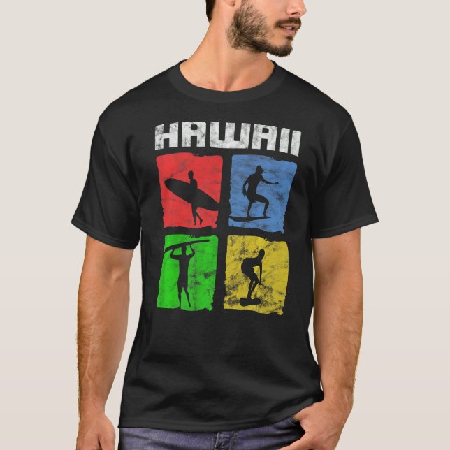 Camiseta Surf de Hawái (Anverso)