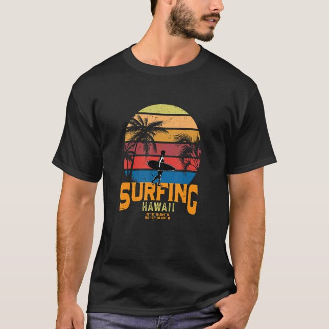 Camiseta Surf de Hawái (Anverso)