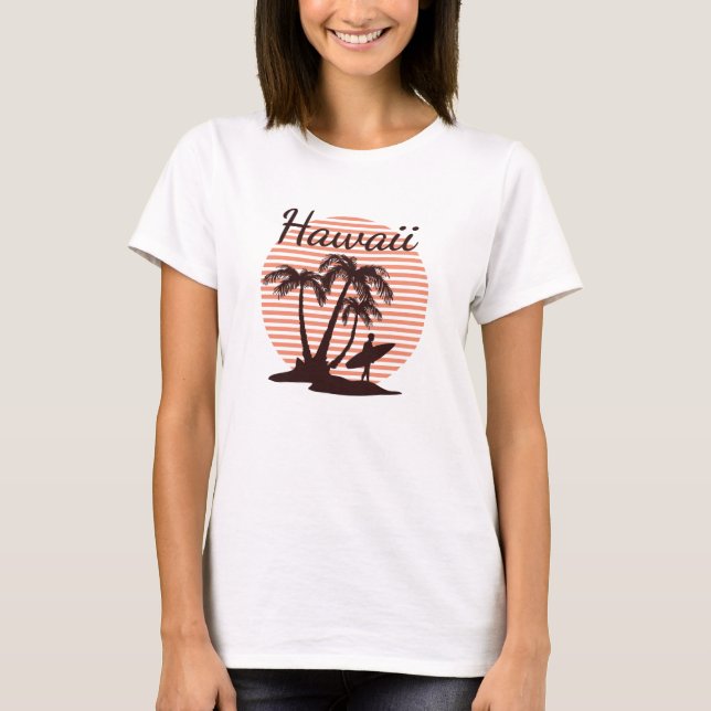 Camiseta Surf de Hawaii (Anverso)