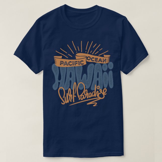 Camiseta Surf de Hawaii TShirt (Diseño del anverso)
