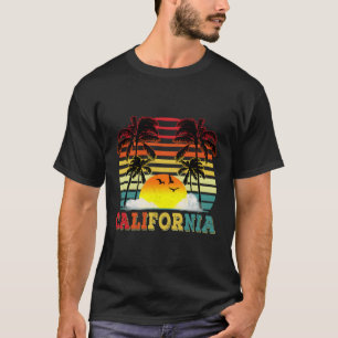 Camiseta Surf De Palmeras De California Ca 70