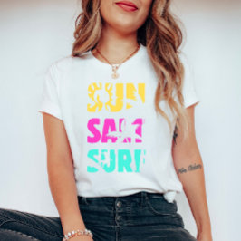 Camiseta Surf de sal solar - Vibes de verano