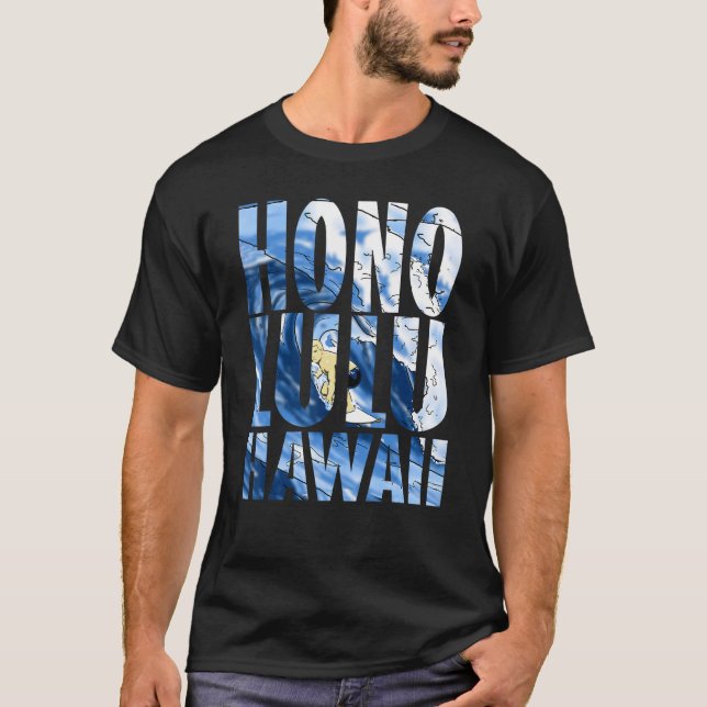 Camiseta Surf de surf Honolulu Hawaii (Anverso)