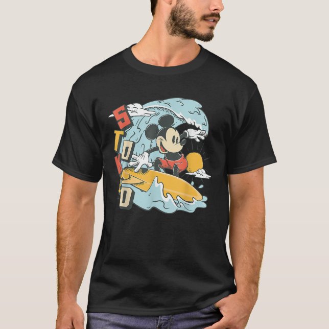 Camiseta Surf de verano del ratón Mickey (Anverso)